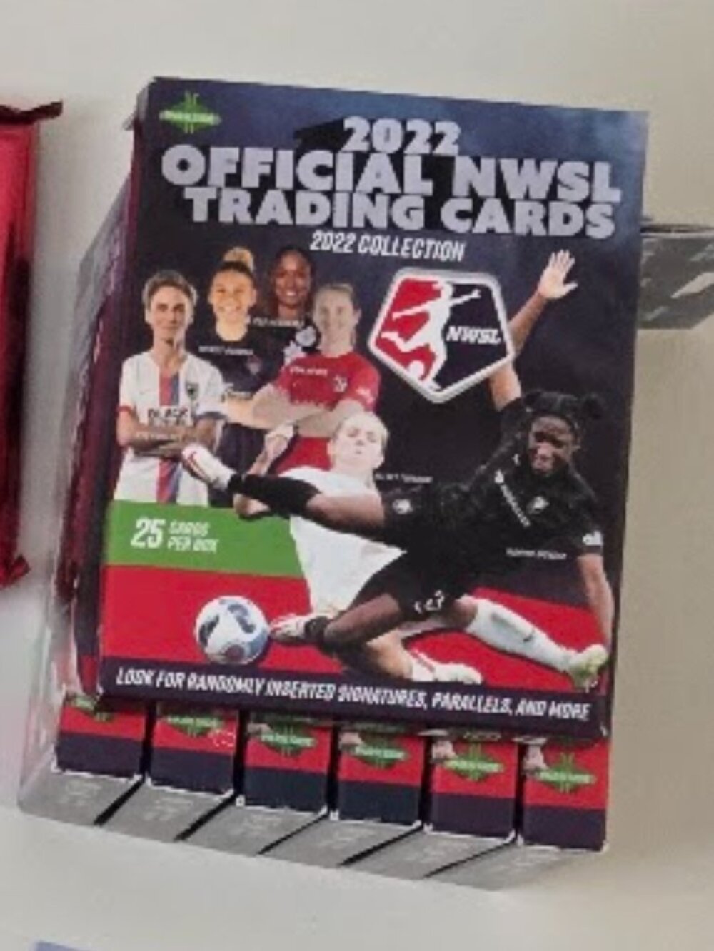 Lot of 7 Packs 2022 Parkside NWSL Women’s Soccer EXCLUSIVE HANGER Sealed Boxes